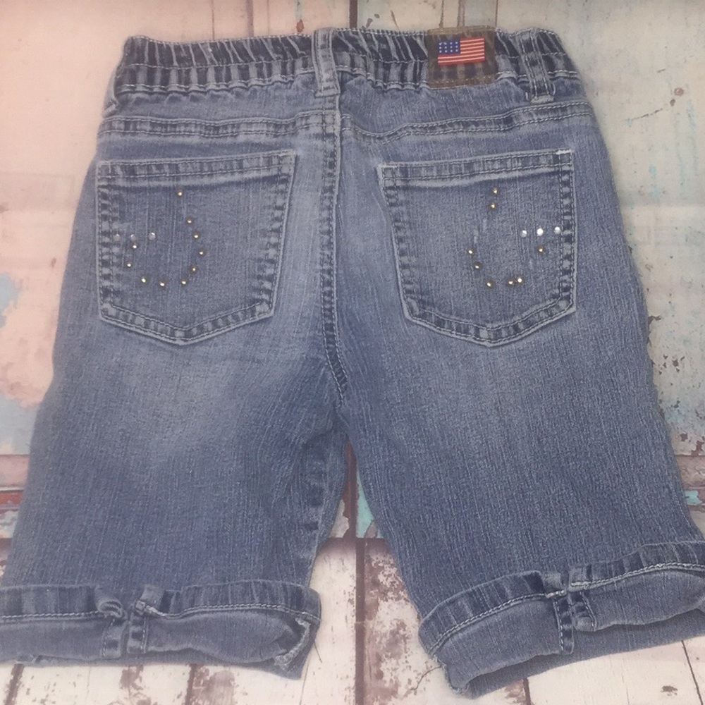 SALE 👗👔 APOLLO GIRL Denim Bermuda Shorts - Picture 2 of 5